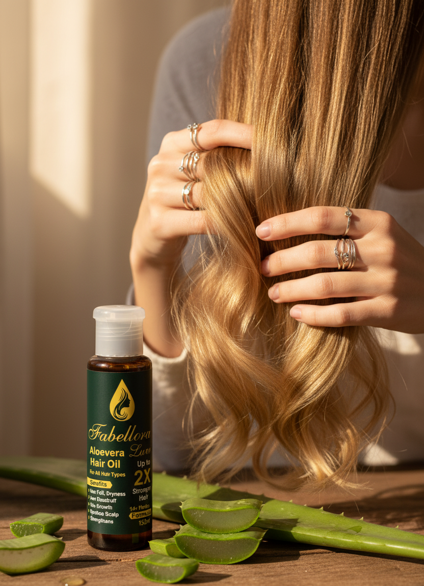 Fabellora Luxe Aloevera Hair Oil