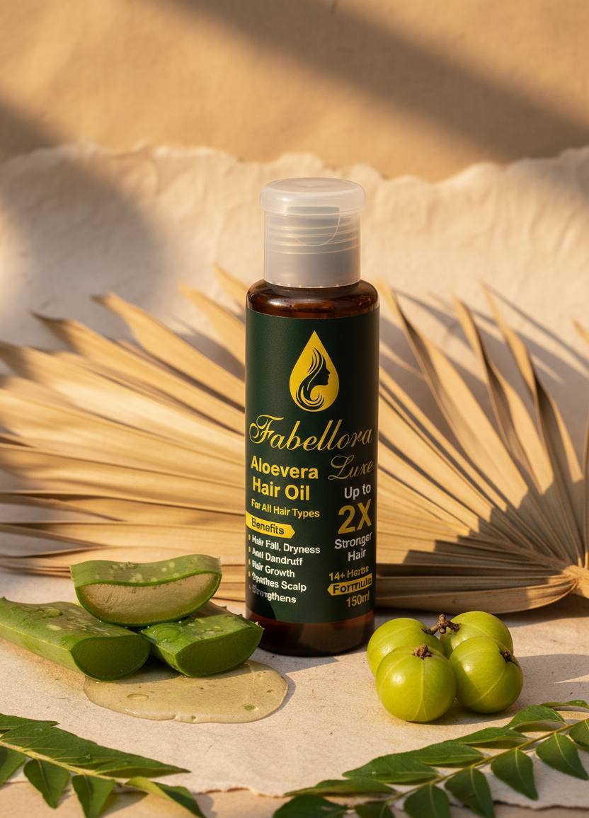 Fabellora Luxe Aloevera Hair Oil