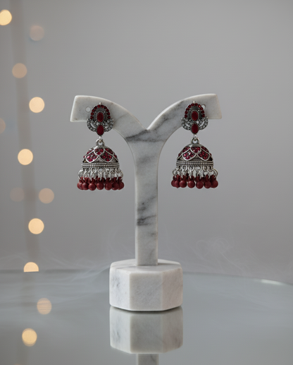 Vibrant & Enchanting Jhumka Earrings – A Splash of Color for Every Style