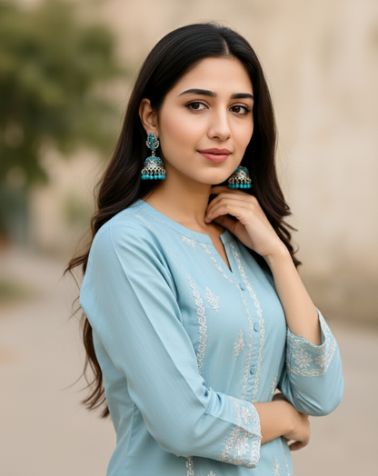 Vibrant & Enchanting Jhumka Earrings – A Splash of Color for Every Style