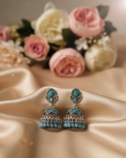 Vibrant & Enchanting Jhumka Earrings – A Splash of Color for Every Style