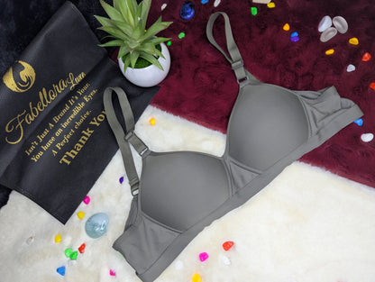 Soft Padded Everyday Comfort Bra – Elegant Blush